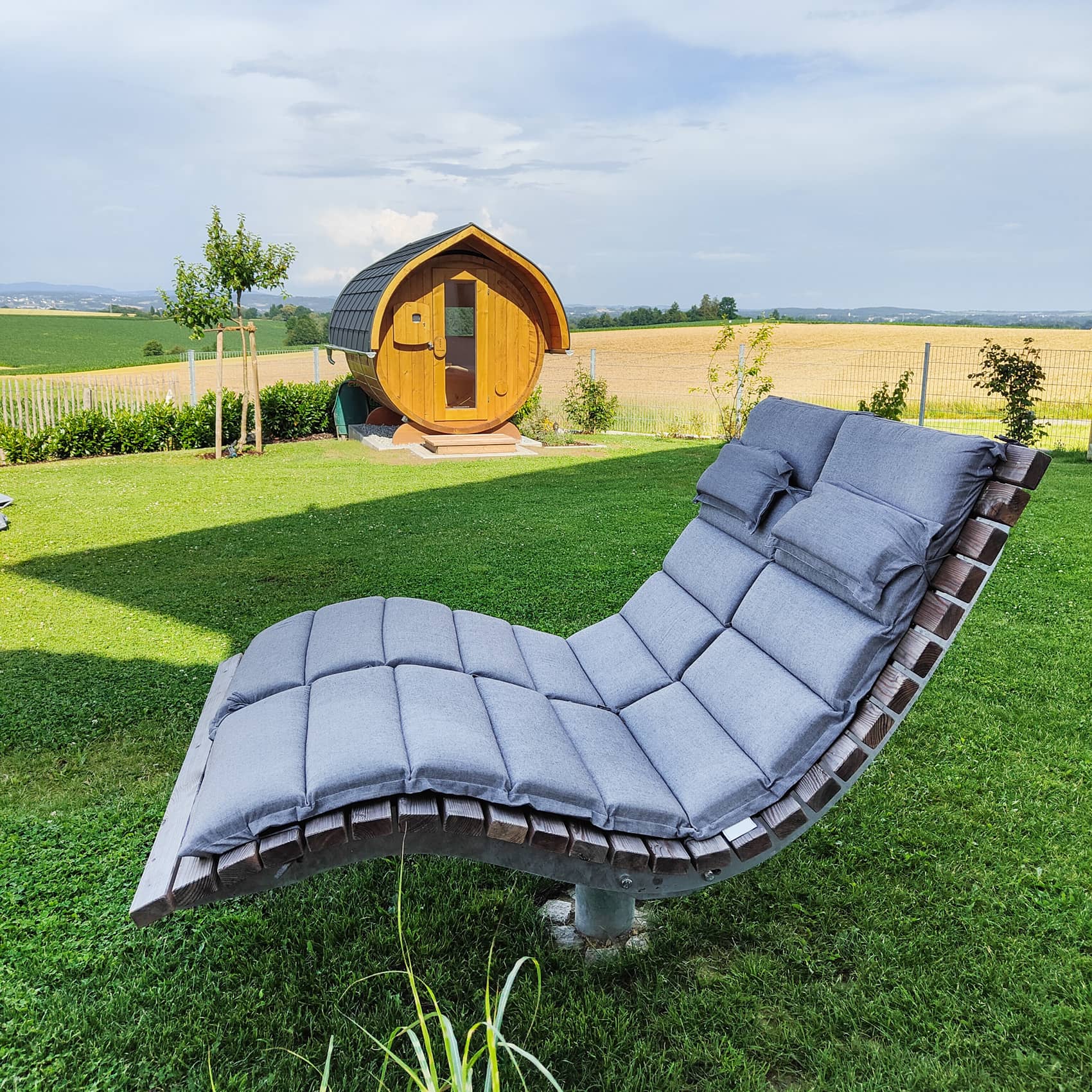 Waldsofa drehbar "Beton" 360° – Bild 4