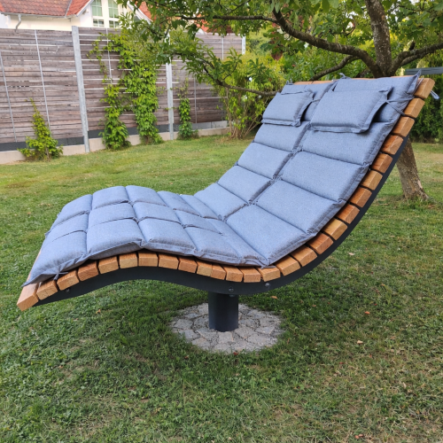 Waldsofa drehbar "Beton" 360° – anthrazit – Bild 4