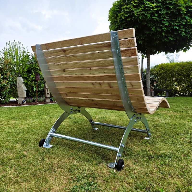 Waldsofa, Wellenliege, Gartenliege, fix